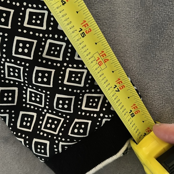 NWT Diane Von Furstenberg Samuel’s Silk Printed Shirtdress Black White Sz 0 - Picture 11 of 13